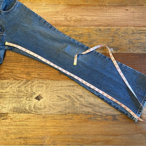 Vintage Y2K Express Precision Fit Low Rise Flare Jeans Size 9/10 Regular - Picture 9 of 13